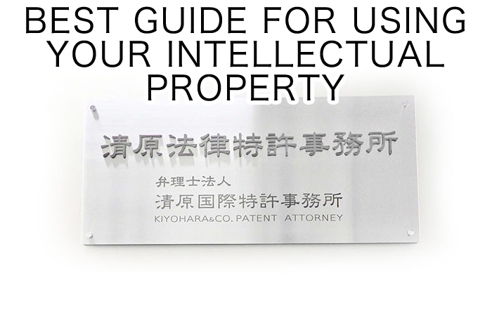 BEST GUIDE FOR USING YOUR INTELLECTUAL PROPERTY
