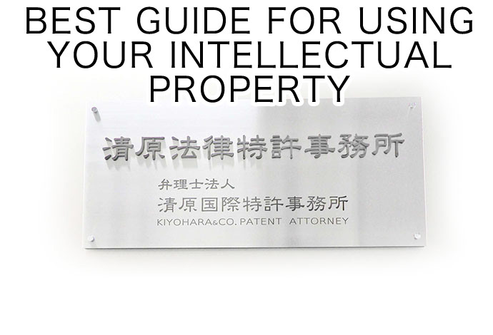 BEST GUIDE FOR USING YOUR INTELLECTUAL PROPERTY
